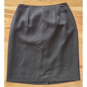 Christy Girl by Dori Adler Black Pencil Skirt Sz 8